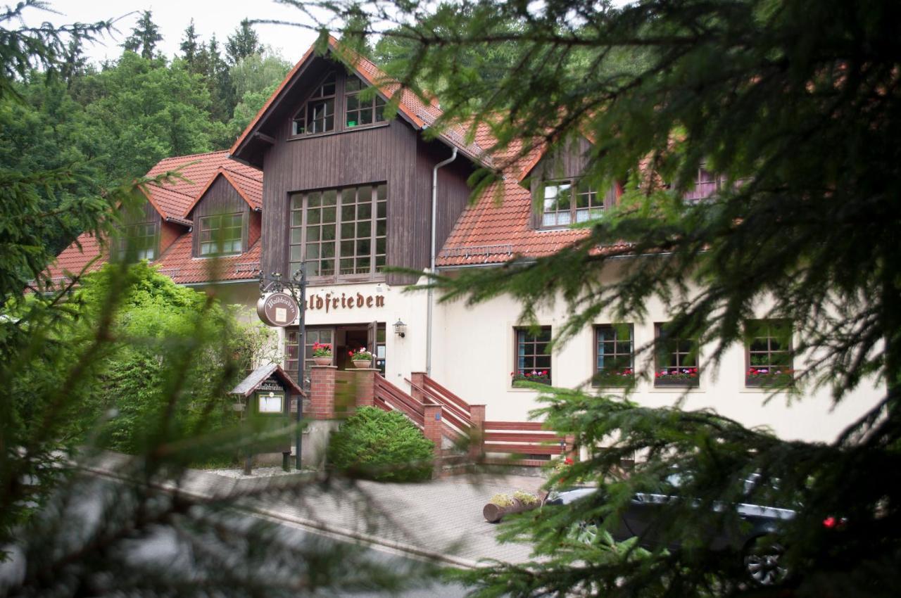 Hotel Waldfrieden Waldheim Exterior foto